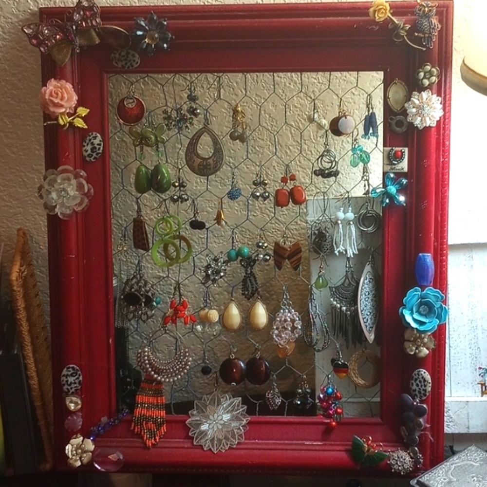 Earrings and organizer